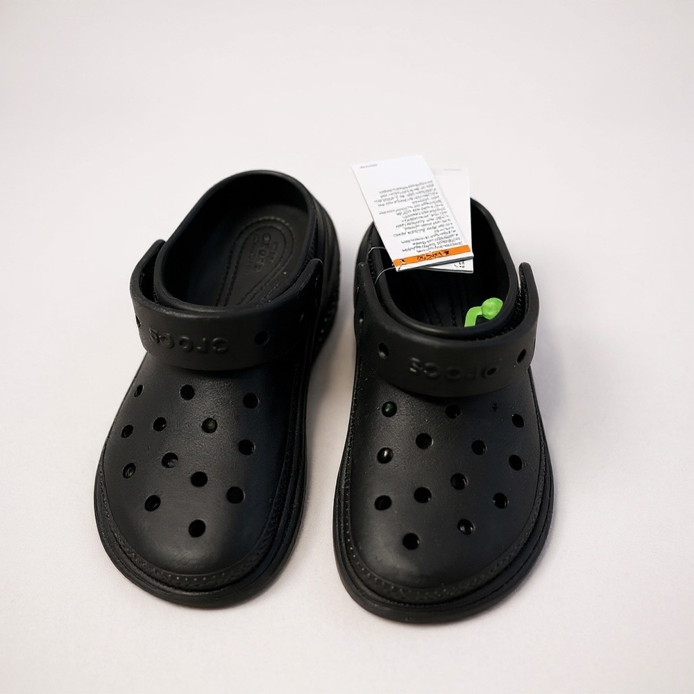 NWT Crocs Classic Stomp Clog Black size 7